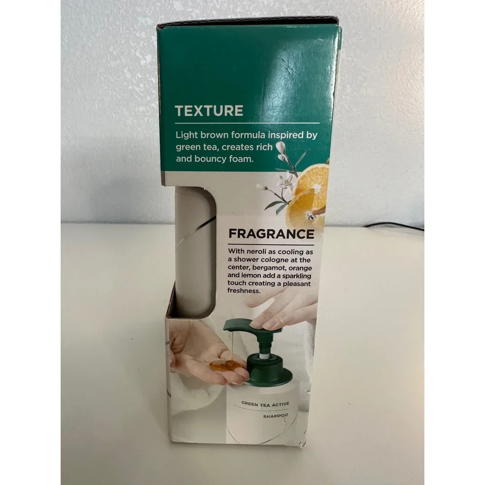 Amos Professional Green Tea Active Scalp Care Shampoo 16.9oz 2pk 500mL